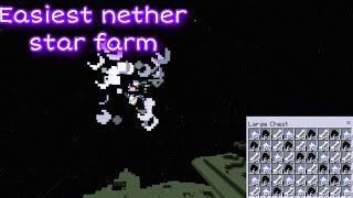 Easiest nether star farm in Minecraft (bedrock/ps/xbox/switch)