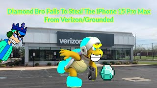 Diamond Bro Fails To Steal The IPhone 15 Pro Max From Verizon/Grounded Ft. @superdjanimations2249