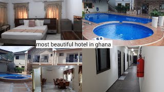 Most beautiful hotel in ghana 🇬🇭/come along Let's tour this beautiful hotel.