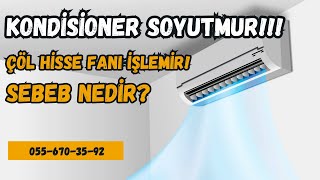 Dərs 126 Kondisioner soyutmur / 15 ci səbəb /Çöl hissə fanı işləmir