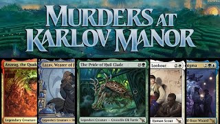 Some Of The Best Commanders From Murders At Karlov Manor