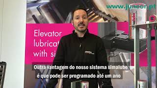 Lubrificação de elevadores com simalube