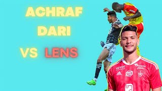 Achraf Dari Vs Lens 2022 | HD