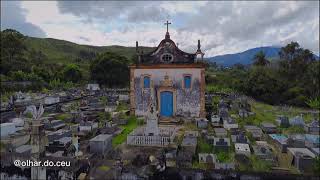 Olhar do Céu - Igreja Nossa Senhora do Rosário, Caeté, Minas Gerais, Brasil.