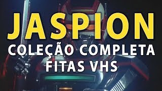 Jaspion coleção COMPLETA fitas VHS Everest Vídeo Tokusatsu Toei Company Sato lista episódios