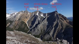 Big Stones Peak & Infinite Stones Peak - Aug 31, 2020 - David Thompson Country, Alberta - Doug Lutz