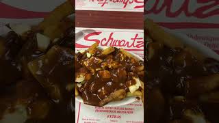 Poutine at Chez Schwartz Hebraique Charcuterie in Montréal #FoodandTravelNau