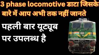 Dimension of the 3 phase  locomotive । 3 phase loco troubleshooting @RAILWAYNEWUPDATE