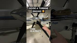 🤯 INSIDE A TURBINE ENGINE!!! I Put a camera inside a PT6 Turboprop engine! | Pilots and Aviation