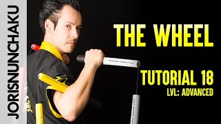 Nunchaku freestyle tutorial 18 | The wheel | LVL: Advanced | Joris vd Berg