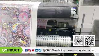 #ORIC #Sublimation #Paper Transfer  2008TX 2m high speed #sublimtionprinter with 8pcs Epson heads