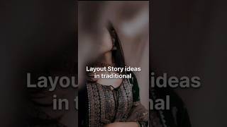 LAYOUT STORIES IDEAS  #shorts #ideas #photography #layout #traditional #instagram