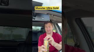 Monster Energy Ultra Gold ZERO SUGAR! How Does it Rate? #shorts #monsterenergy