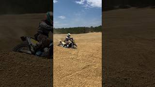 Husky 250 hitting berms #getmoney #dirtbike #motocrossbike #motorracing #enduro #ktm250 #supercross