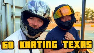 Irish Guy Go Kart Racing For The First Time Texas