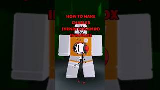 How to make CHARLES (HENRY STICKMIN) in ROBLOX #roblox #robloxavatar #charlescalvin #shorts