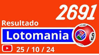 Lotomania 2691 - Resultado da Lotomania de Hoje Concurso 2691