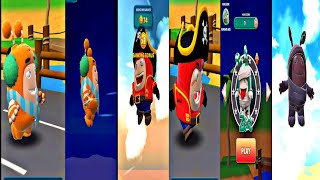 Oddbods Turbo Run After Long time | All Characters Run Gameplay