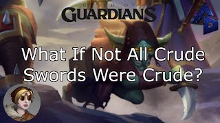 What If I Told You Not All Crude Swords Are The Same?  Guild of Guardians Pre-Alpha Equipment Check