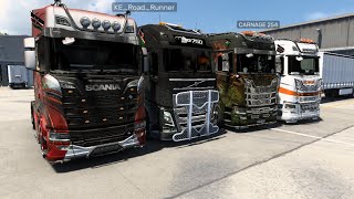 PART 2 CONVOY WITH FRIENDS | KENYANS IN EUROTRUCK SIMULATOR 2