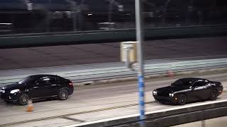 Drag Race Challenger TA Plus VS GLE 450 AMG