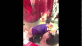 Drunk Dude From LSU Gets Pissed On By Alabama Alumni!.mp4