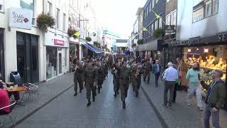 Polish Military Band in Breda on Market Square / Poolse Militaire Band op de Grote Markt Breda 2024