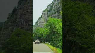 Абхазия, живописная дорога в каньоне. Abkhazia, a picturesque road in the canyon  #абхазия #abkhazia