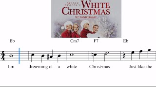 White Christmas | EASY Cello Solo Tutorial with SHEET