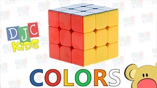 Rubik's Cube Colors for Babies, Toddlers and Preschool!