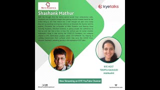 KYE Talks with Shashank Mathur, Founder of Metx Robotics