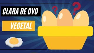 Clara de Ovo Vegetal-Como Fazer Aquafaba (Passo a Passo)