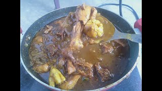 Trying Dehati Bihar Chicken In Bihari Style Cooking  बिहारी स्टाइल मसालेदार चिकन करी