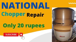 National Chopper Repair Guide in Urdu/Hindi