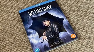 The Unboxings: Wednesday season 1 blu ray