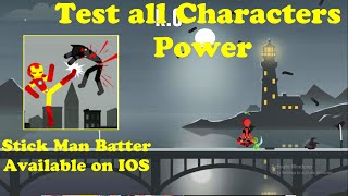 StickMan Battle: All Characters Power (Available on IOS) New Update