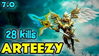 EG ARTEEZY - Crazy Skywrath Mage 28 Kills  - EZ4RTZ - Patch 7.0 - Dota 2