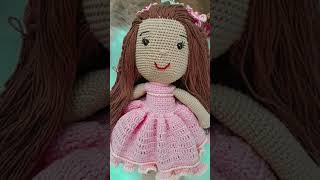 boneca crochê amigurumi