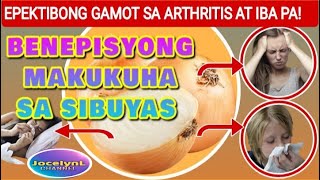 BENEPISYONG MAKUKUHA SA SIBUYAS| EPEKTIBONG GAMOT