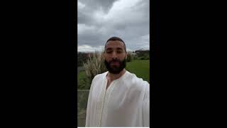 karim benzema wishing eid mubarak to all the muslims (TAKAbALA LAHO MInA WA MInKOM) #shorts