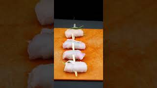 Куриные рулетки на гриле | Grilled chicken rolls #shorts #bbq