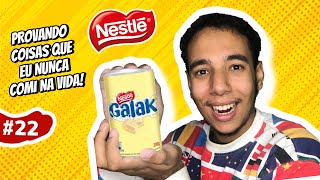 PROVANDO GALAK EM PÓ - PROVANDO COISAS QUE EU NUNCA COMI NA VIDA #22