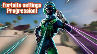 Fortnite settings progression montage "Anymore" PT1 #Fortnite #Fortnitesettings #Fortniteproggresion