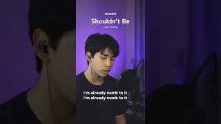 A shot at some lower notes with Shouldn't Be by Luke Chiang #tiktok #shouldntbe #cover #singing