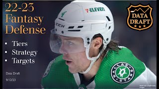 23 24 Fantasy Defensemen: Tiers, Targets, Strategy