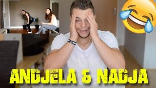 ANDJELA & NADJA - REAKCIJA NA VIDEO "TWERK CHALLENGE" REACTION VIDEO