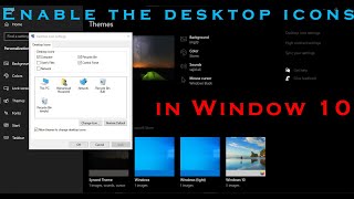 How to enable the important Icons on our Desktop like   This PC