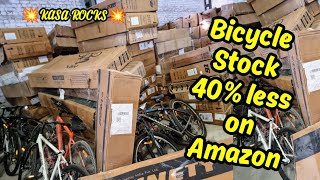 Bicycle Stock 40% less on Amazon|सबसे सस्ता bicycle Stock| #sale #bicycle #business