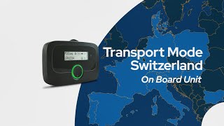 OBU Tutorial: Transport Mode Switzerland