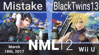 No Man's LAN 2017 - Grand Finals - Mistake (Bayo ZSS) vs LGS.EMG.Blacktwins13 (Cloud Lucina Lucario)